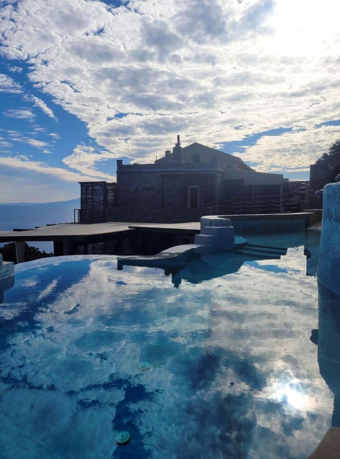 Aegean Castle Andros - Adults Only Aparthotel Agia Eleousa Exterior foto