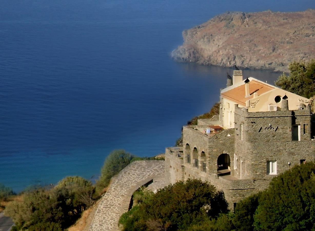 Aegean Castle Andros - Adults Only Aparthotel Agia Eleousa Exterior foto