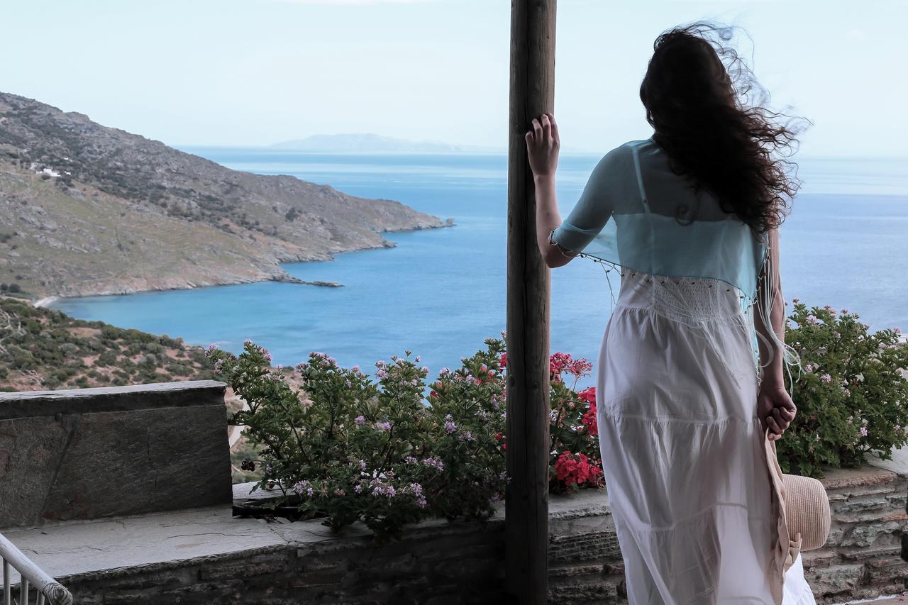 Aegean Castle Andros - Adults Only Aparthotel Agia Eleousa Exterior foto