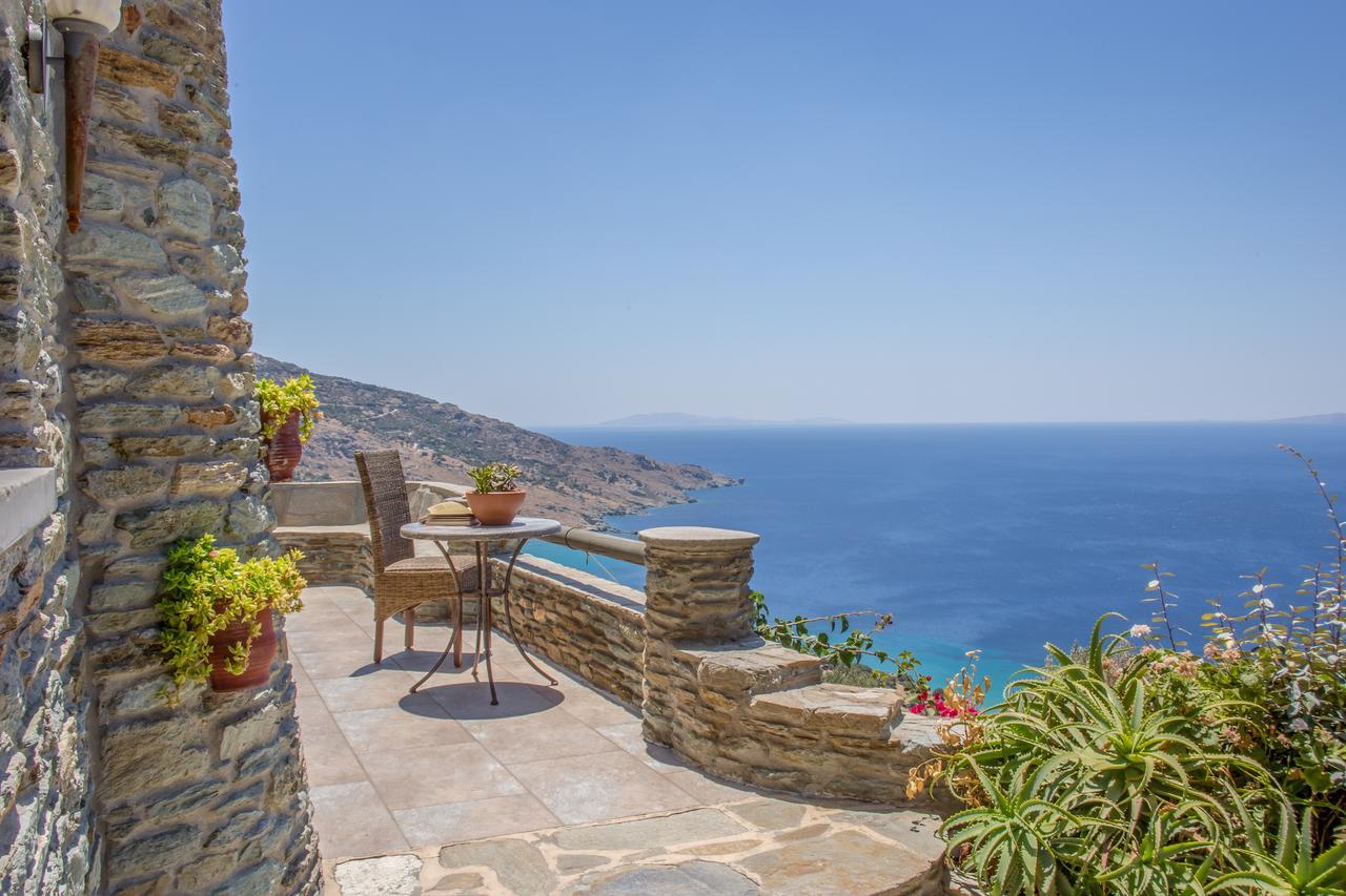 Aegean Castle Andros - Adults Only Aparthotel Agia Eleousa Exterior foto