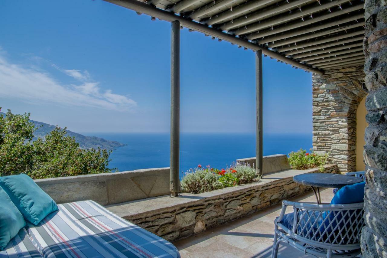 Aegean Castle Andros - Adults Only Aparthotel Agia Eleousa Exterior foto